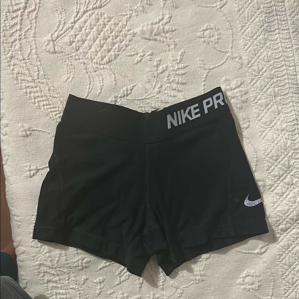 Nike Black Pro Athletic Shorts